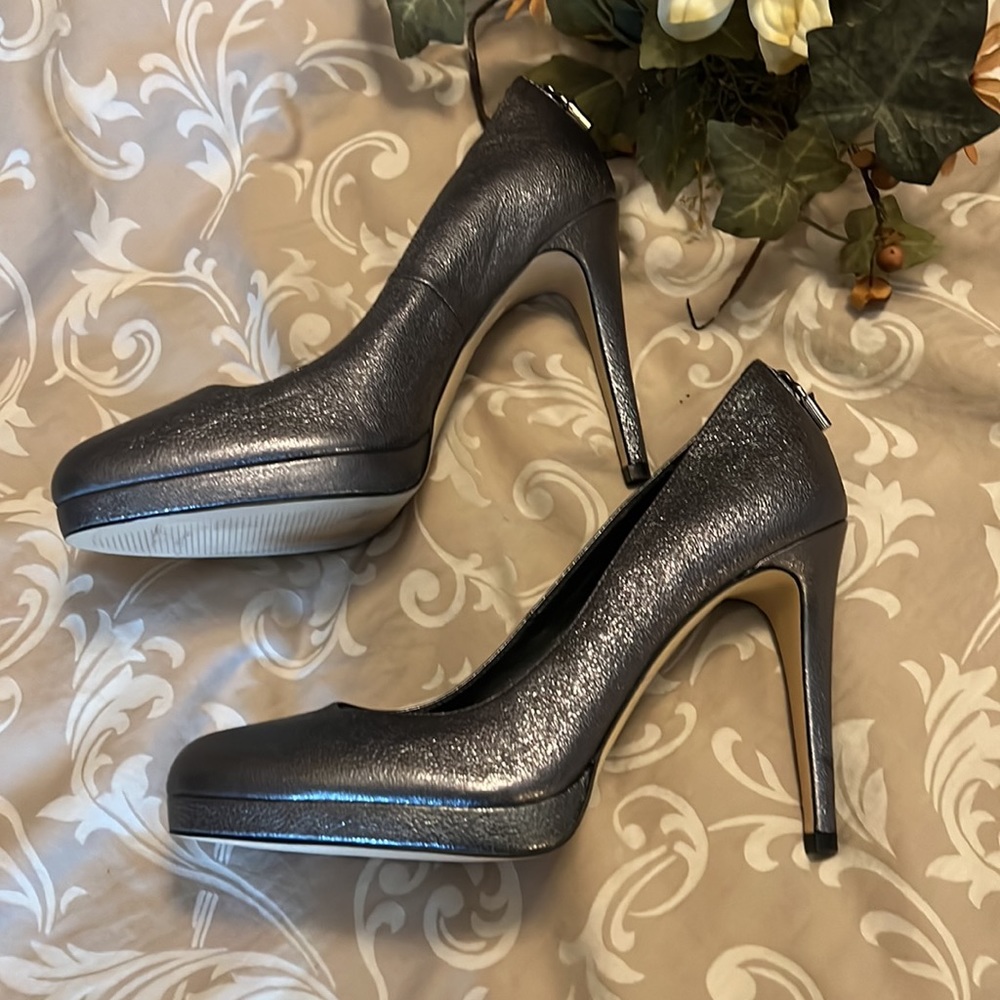 Dark Silver Michael Kors Pumps NWTs - Picture 6 of 7